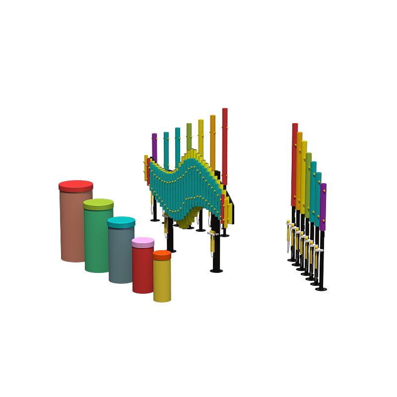 مجموعة معدات ألعاب البيانو الموسيقية الملونة للياقة البدنية للأطفال