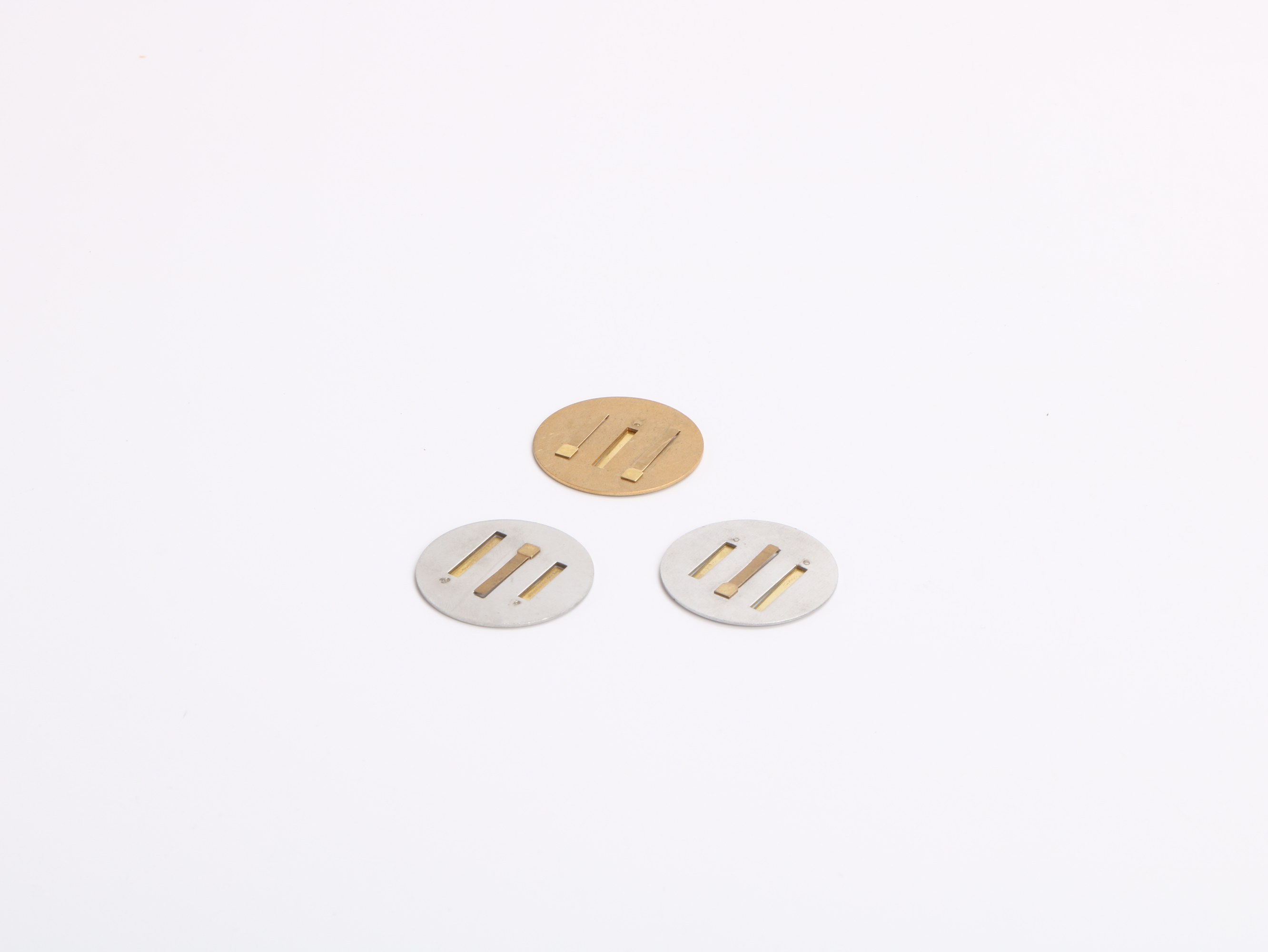 Circle Three Reeds for Handmade Mini Hulusi Ethnic Musical Instrument Accessories Spare Parts Aluminum Alloy Hulusi Reeds