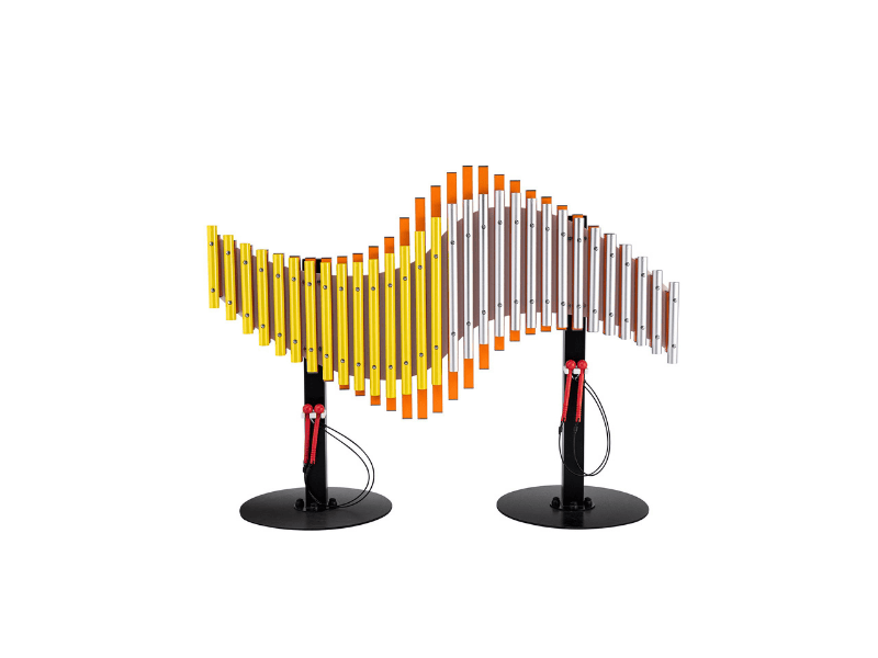 سبائك الألومنيوم ساحة اللعب Handpipes الآلات الموسيقية في الهواء الطلق