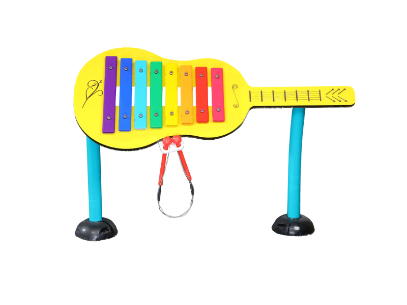Factory price outdoor aluminum alloy children heat-resistant durable corrosion-resistant guitar marimba percussion instrument